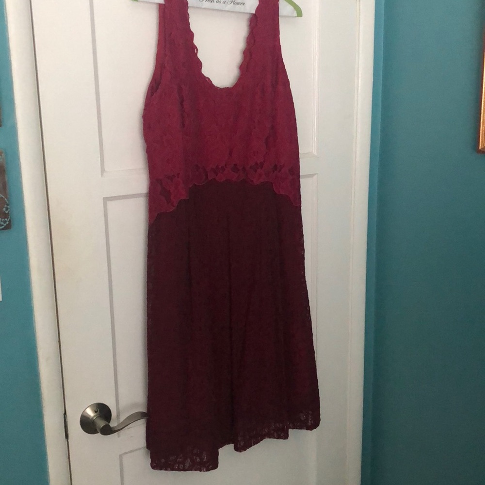 Anthropologie brand lace dress